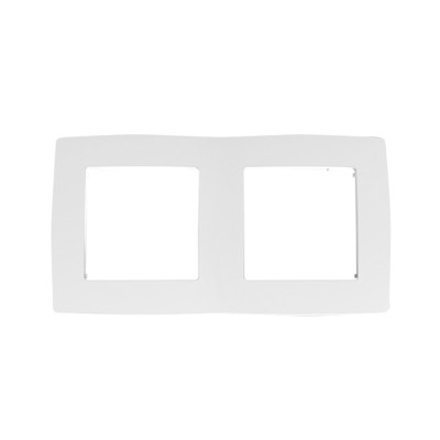 PRIME ΠΛΑΙΣΙΟ 2 ΘΕΣΕΩΝ IP20 ΛΕΥΚΟ