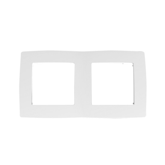 PRIME ΠΛΑΙΣΙΟ 2 ΘΕΣΕΩΝ IP20 ΛΕΥΚΟ