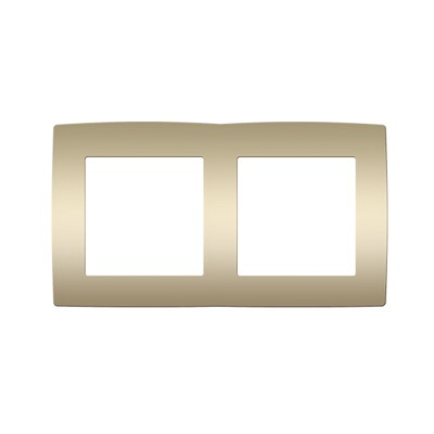 PRIME ΠΛΑΙΣΙΟ 2 ΘΕΣΕΩΝ IP20 MAT ΣΑΜΠΑΝΙΖΕ