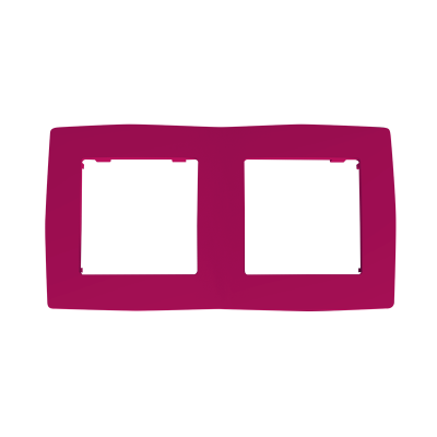 PRIME ΠΛΑΙΣΙΟ 2 ΘΕΣΕΩΝ IP20 ΡΟΖ PRIME ΠΛΑΙΣΙΟ 2 ΘΕΣΕΩΝ IP20 ΡΟΖ