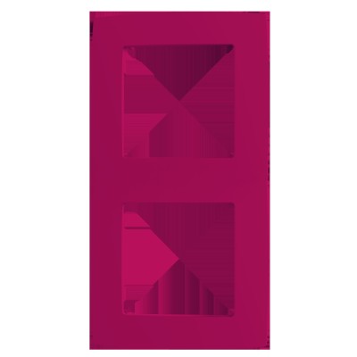 PRIME ΠΛΑΙΣΙΟ 2 ΘΕΣΕΩΝ IP20 ΡΟΖ