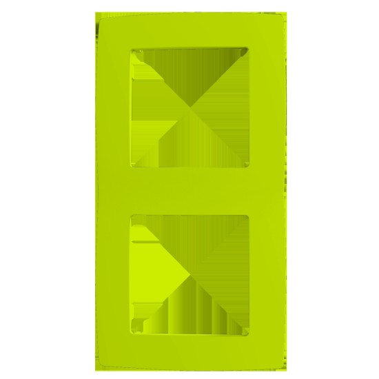 PRIME ΠΛΑΙΣΙΟ 2 ΘΕΣΕΩΝ IP20 ΛΑΧΑΝΙ