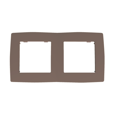 PRIME ΠΛΑΙΣΙΟ 2 ΘΕΣΕΩΝ IP20 ΕΚΡΟΥ PRIME ΠΛΑΙΣΙΟ 2 ΘΕΣΕΩΝ IP20 ΕΚΡΟΥ