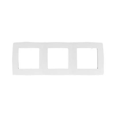 PRIME ΠΛΑΙΣΙΟ 3 ΘΕΣΕΩΝ IP20 ΛΕΥΚΟ