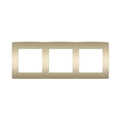 PRIME ΠΛΑΙΣΙΟ 3 ΘΕΣΕΩΝ IP20 MAT ΣΑΜΠΑΝΙΖΕ