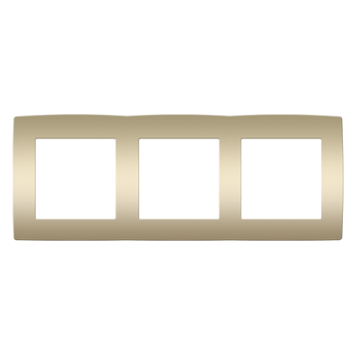 PRIME ΠΛΑΙΣΙΟ 3 ΘΕΣΕΩΝ IP20 MAT ΣΑΜΠΑΝΙΖΕ