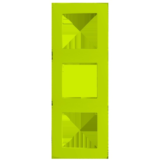 PRIME ΠΛΑΙΣΙΟ 3 ΘΕΣΕΩΝ IP20 ΛΑΧΑΝΙ