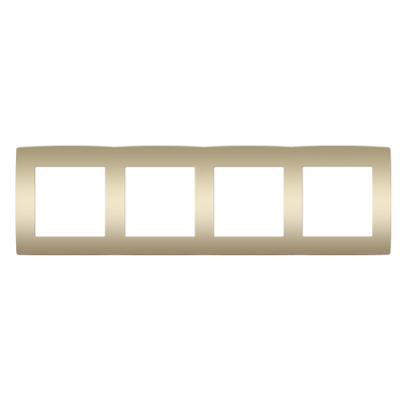 PRIME ΠΛΑΙΣΙΟ 4 ΘΕΣΕΩΝ IP20 MAT ΣΑΜΠΑΝΙΖΕ PRIME ΠΛΑΙΣΙΟ 4 ΘΕΣΕΩΝ IP20 MAT ΣΑΜΠΑΝΙΖΕ