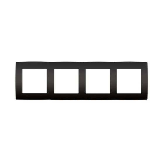 PRIME ΠΛΑΙΣΙΟ 4 ΘΕΣΕΩΝ IP20 MAT ΑΝΘΡΑΚΙ