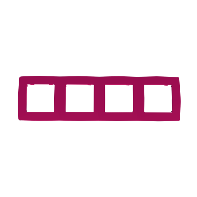 PRIME ΠΛΑΙΣΙΟ 4 ΘΕΣΕΩΝ IP20 ΡΟΖ PRIME ΠΛΑΙΣΙΟ 4 ΘΕΣΕΩΝ IP20 ΡΟΖ