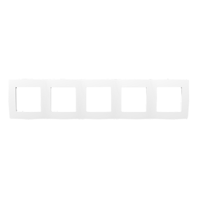 PRIME ΠΛΑΙΣΙΟ 5 ΘΕΣΕΩΝ IP20 ΛΕΥΚΟ