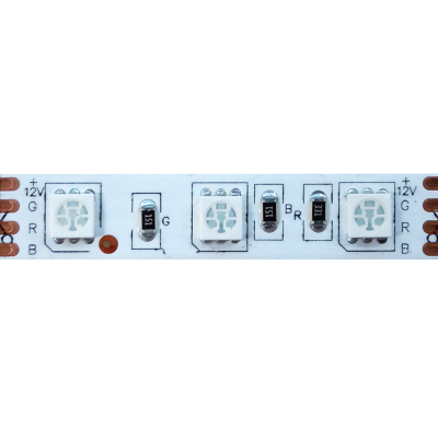 ΤΑΙΝΙΑ LED 5M 14.4W/M 12V DC IP65 NANO RGB 10mm ΤΑΙΝΙΑ LED 5M 14.4W/M 12V DC IP65 NANO RGB 10mm