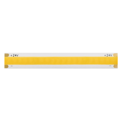 ^LED COB STRIP 24V DC 10W/M 3000K 900LM/M IP20 8MM CRI90 9221 378LEDS/M 3SDCM 5M REEL 5YRS ^LED COB STRIP 24V DC 10W/M 3000K 900LM/M IP20 8MM CRI90 9221 378LEDS/M 3SDCM 5M REEL 5YRS