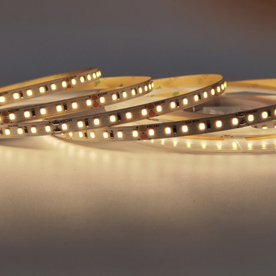 ^LED SMD STRIP 24V DC 14.4W/M 3000K 1440LM/M IP20 8MM CRI90 OSRAM 2835 120LEDS/M 3SDCM 5M REEL5YRS ^LED SMD STRIP 24V DC 14.4W/M 3000K 1440LM/M IP20 8MM CRI90 OSRAM 2835 120LEDS/M 3SDCM 5M REEL5YRS