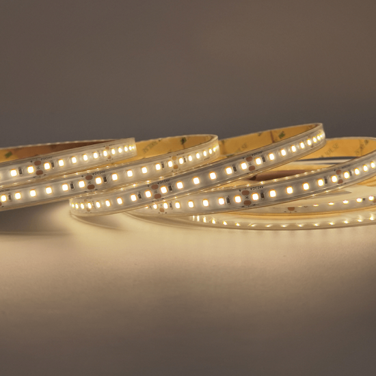 ^LED SMD STRIP 24V DC 16W/M 3000K 1680LM/M IP66 12MM CRI80 OSRAM 2835 120LEDS/M 3SDCM 5M REEL 5YRS 