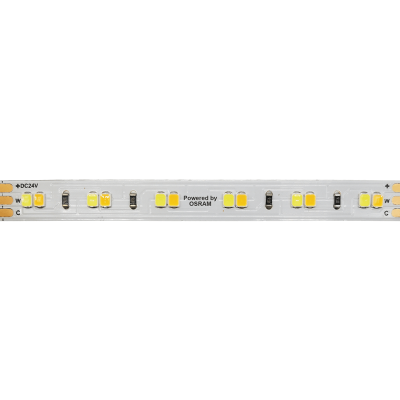 ^LED SMD STRIP 24VDC 18W/M CCT 1770-1800LM/M IP20 10MM CRI90 OSRAM 2835 120LEDS/M 3SDCM 5M REEL5YRS ^LED SMD STRIP 24VDC 18W/M CCT 1770-1800LM/M IP20 10MM CRI90 OSRAM 2835 120LEDS/M 3SDCM 5M REEL5YRS