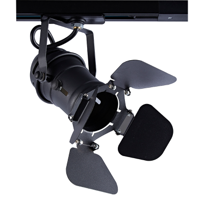 ^TRACK LIGHT No244 BLACK 2WIRE GU10 ^TRACK LIGHT No244 BLACK 2WIRE GU10