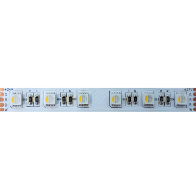 ΤΑΙΝΙΑ LED 5M 17W/M 24V DC IP65 ΝΑΝΟ RGBW-6500K 12mm  ΤΑΙΝΙΑ LED 5M 17W/M 24V DC IP65 ΝΑΝΟ RGBW-6500K 12mm