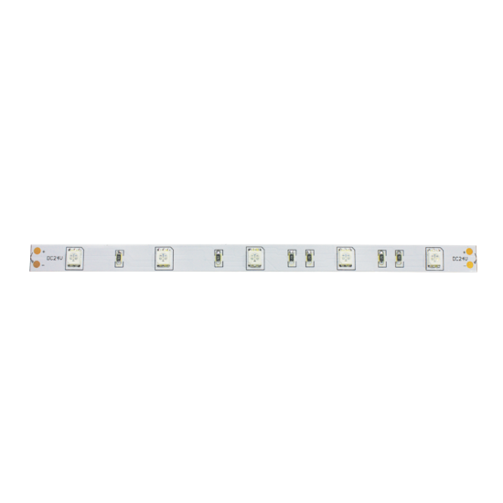 LED STRIP 5M 7,2W/M 24V DC IP33 BLUE