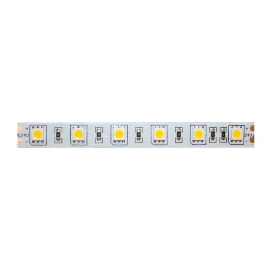 LED STRIP 5M 14,4W/M 24V DC IP33 BLUE