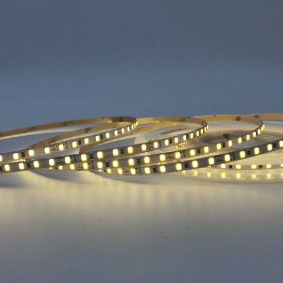 ^LED SMD STRIP 24VDC 9.6W/M 3000K 1010LM/M IP20 5MM CRI80 EPISTAR 2835 120LEDS/M 5SDCM 5M REEL3YRS 