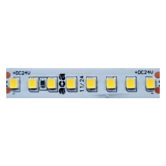 SAMSUNG LED STRIP 5M 9.6W/M 1600LM/M 24V DC IP65 NANO  3000K Ra80 10mm 5YRS
