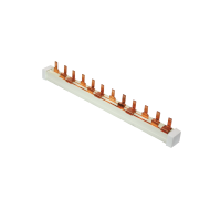 1000mm BUSBAR 63A 1 PHASE PIN SERIE INSULATE