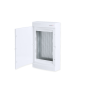 SURFACE MOUNTING ENCLOSURE FOR IT, WHITE DOOR- 3 ROWS IP40 485X287X112mm