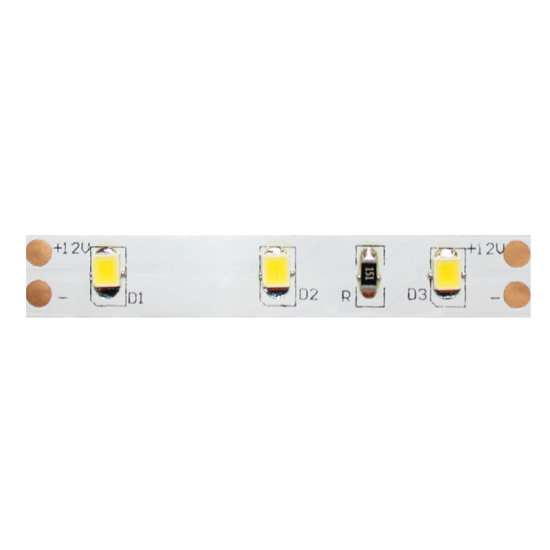 LED STRIP 5M 6W/M 12V DC IP33 3000K Ra80