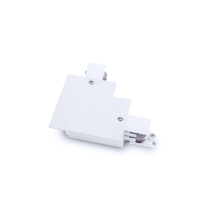 WHITE 90º CONNECTOR FOR 4 WIRE RECESSED WHITE 90º CONNECTOR FOR 4 WIRE RECESSED