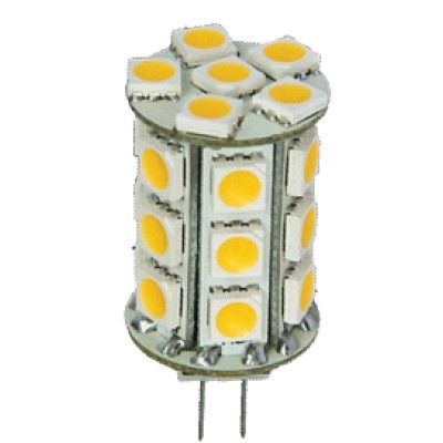 G4 4,8W 2700K 120° 12V AC/DC 350Lm ±5% LED SMD