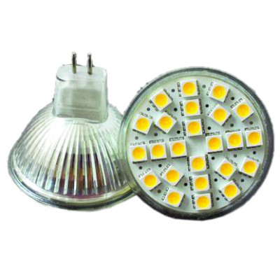 MR16 4,8W 6500K 120° 230V 350Lm ±5% LED SMD MR16 4,8W 6500K 120° 230V 350Lm ±5% LED SMD
