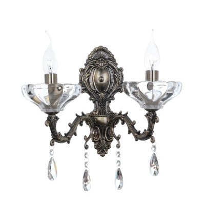 ΕΠΙΤΟΙΧΙΟ Φ/Σ 2ΧΕ14 ΜΕΤΑΛΛΙΚΟ ΜΠΡΟΝΖΕ+ΚΡΥΣΤΑΛΛΟ 35Χ35Χ25CM SARTO ΕΠΙΤΟΙΧΙΟ Φ/Σ 2ΧΕ14 ΜΕΤΑΛΛΙΚΟ ΜΠΡΟΝΖΕ+ΚΡΥΣΤΑΛΛΟ 35Χ35Χ25CM SARTO