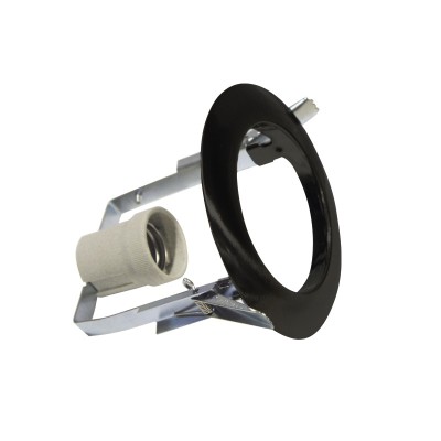 ΣΠΟΤ R80 Ε27 ΑΜΜΩΔΕΣ ΜΑΥΡΟ