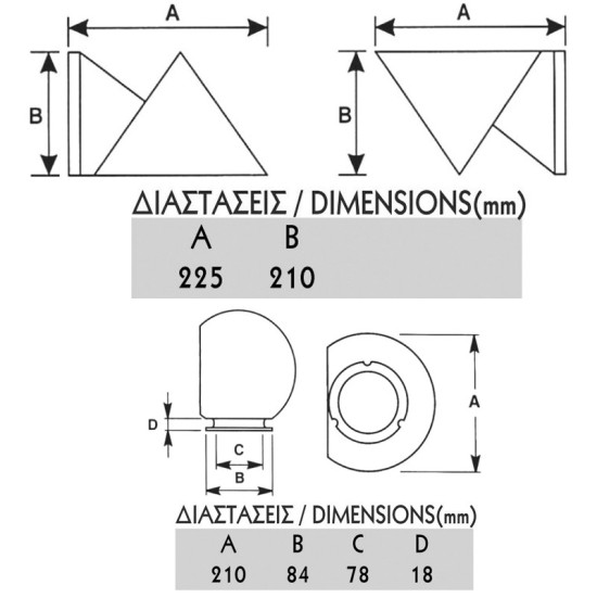 ΑΠΛΙΚΑ ΦΥΜΕ ΜΠΑΛΑ Φ20 Ε27                            