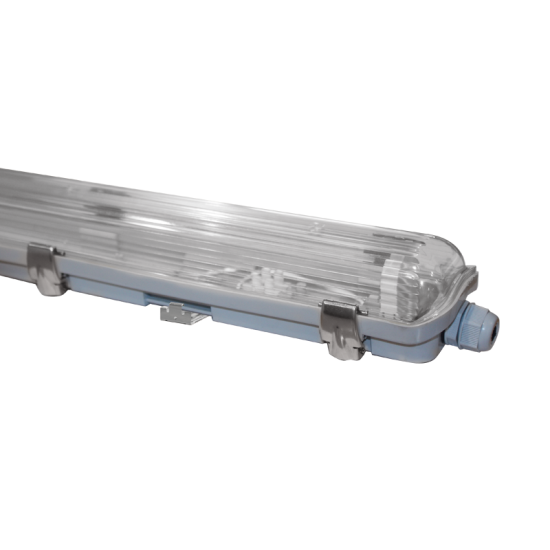 FIXTURE IP65 1580mm FOR 1 LEDTUBE WITH METAL CLIPS