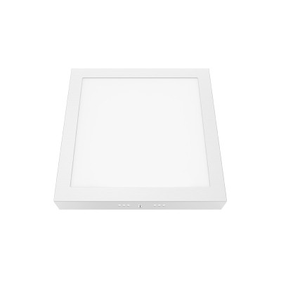 LED SLIM PANEL WHITE SQUARE CEIL.18W 6500K 1700Lm 225mm 230V AC Ra80