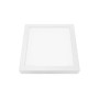 LED SLIM PANEL WHITE SQUARE CEIL.18W 6500K 1700Lm 225mm 230V AC Ra80