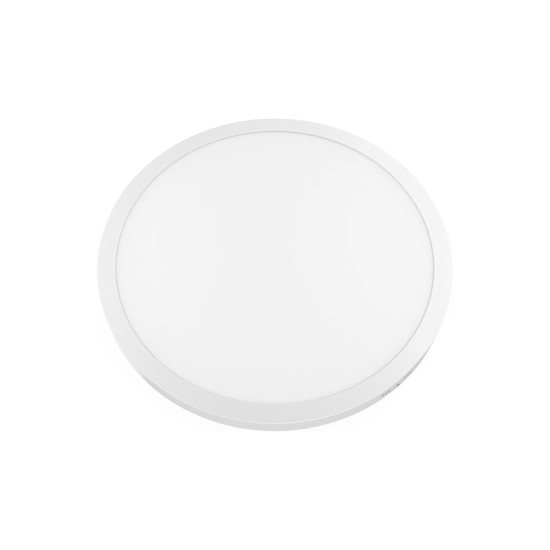 LED SLIM PANEL WHITE ROUND CEIL. 48W 3000K 3760Lm Φ600 230V Ra80