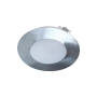 RECESSED NICKEL MATT ROUND LED SPOT 2W 3000K 155Lm 230V AC 100° Ra80