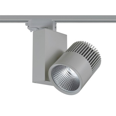 GREY LED TRACK LIGHT 30W 3000K 4WIRES 36° 2200LM 230V Ra80 GREY LED TRACK LIGHT 30W 3000K 4WIRES 36° 2200LM 230V Ra80