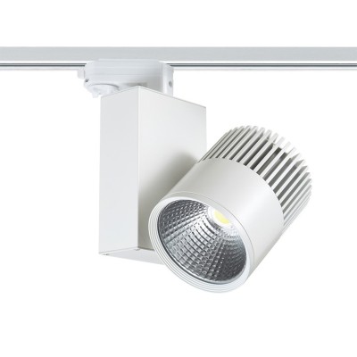 WHITE LED TRACK LIGHT 30W 4000K 4WIRES 36° 2250LM 230V Ra80 WHITE LED TRACK LIGHT 30W 4000K 4WIRES 36° 2250LM 230V Ra80
