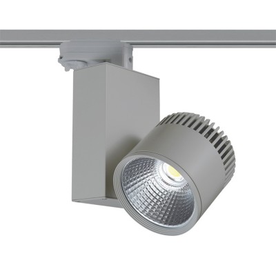 GREY LED TRACK LIGHT 45W 3000K 4WIRES 36° 3200LM 230V Ra80 GREY LED TRACK LIGHT 45W 3000K 4WIRES 36° 3200LM 230V Ra80