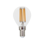 LED FILAMENT E14 G45 6W 6500K 230V AC 780LM RA80