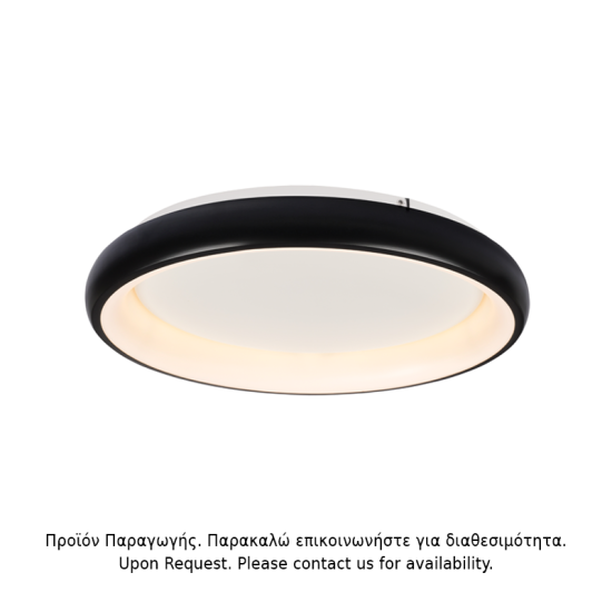 ΟΡΟΦΗΣ Φ/Σ LED 34W DIMMER 3000K 2330LM BLACK  ΜΕΤΑΛΛΙΚΟ D41XH8,5CM DIANA