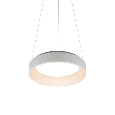 ΚΡΕΜΑΣΤΟ Φ/Σ LED 36W CCT 3670LM ΛΕΥΚΟ ΜΕΤΑΛΛΙΚΟ D45XH120CM APOLLO