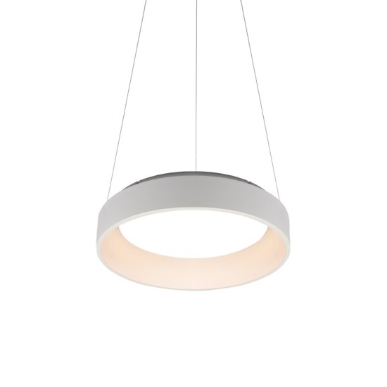 ΚΡΕΜΑΣΤΟ Φ/Σ LED 36W CCT 3670LM ΛΕΥΚΟ ΜΕΤΑΛΛΙΚΟ D45XH120CM APOLLO