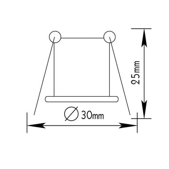 ΣΠΟΤ ΧΩΝ.BS3153 G4 ΝΙΚΕΛ ΜΑΤ ΙΣΙΟ