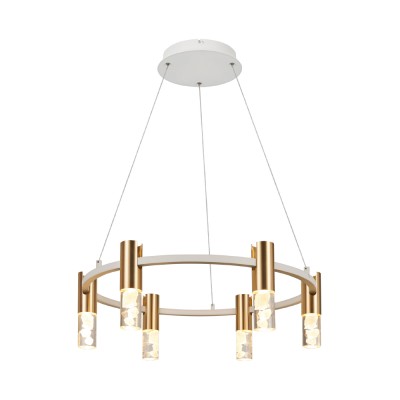 ΚΡΕΜΑΣΤΟ ΦΩΤΙΣΤΙΚΟ*6 SAND ΛΕΥΚΟ ΑΛΟΥΜΙΝΙΟΥ LED OASIS COB 43W CCT 2150LM IP20 606X606X1500MM
