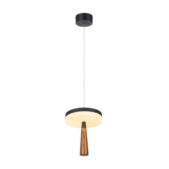 ΚΡΕΜΑΣΤΟ ΦΩΤΙΣΤΙΚΟ SAND ΜΑΥΡΟ ΑΛΟΥΜΙΝΙΟΥ ASIAN-LED SMD 11W CCT 715Lm IP20 164X1500MM